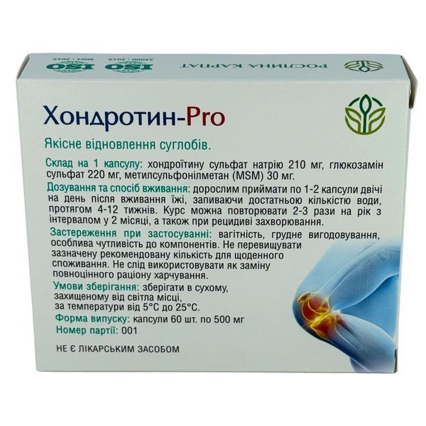 Здоровые суставы &ndash; комплексная программа от Рослина Карпат 484759 фото - купить в Livesta (Ливеста)