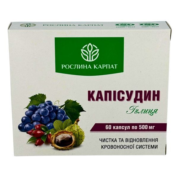 Каписудин Рослина Карпат &ndash; для очищения сосудов и улучшения кровообращения 484791 фото - купить в Livesta (Ливеста)